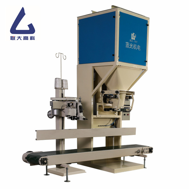 380V Semi Automatic Bagging Machine For 10kg Bag Olive Seed Silica Sand