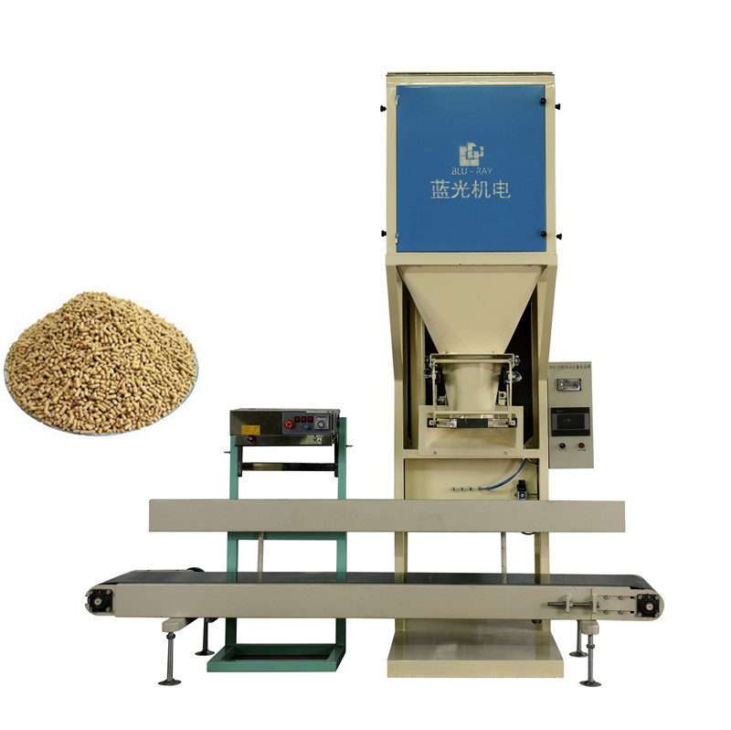 380V Semi Automatic Bagging Machine For 10kg Bag Olive Seed Silica Sand